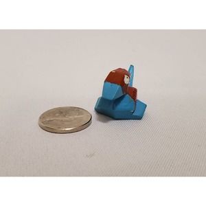 Pokemon Porygon Mini 0.75" figure very small from playset